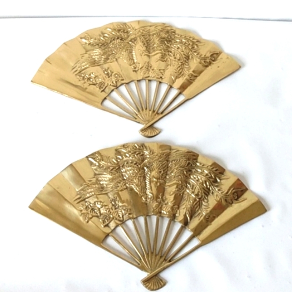 Solid Brass Vintage Phoenix wall fans